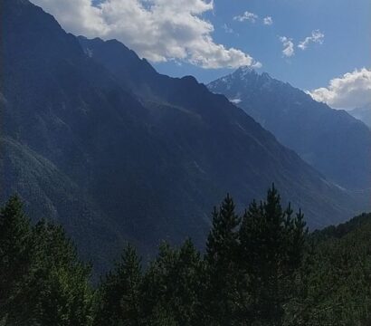 Панорама Цейского ущелья